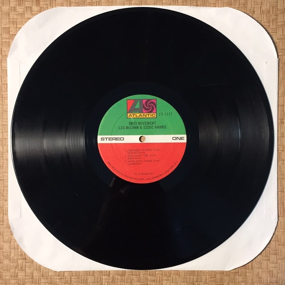 Les McCann & Eddie Harris -“Swiss Movement” LP - Picture 3 of 5